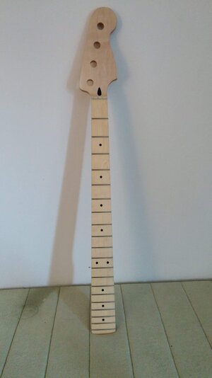 Reduced $85: Mighty Mite P-bass neck MM2907, brand new, never mounted