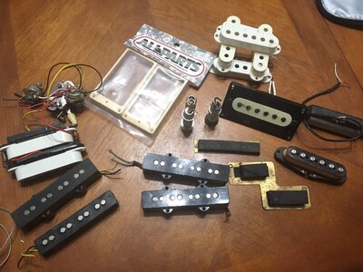 Pickups, Knobs, EMG PARTS! Major Price Drop.