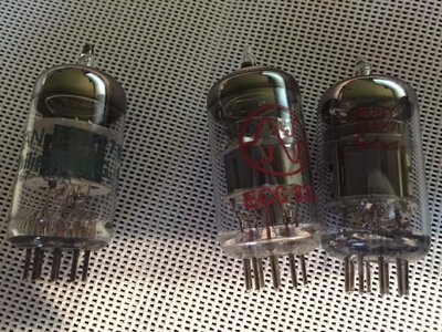 12AX7A preamp tubes