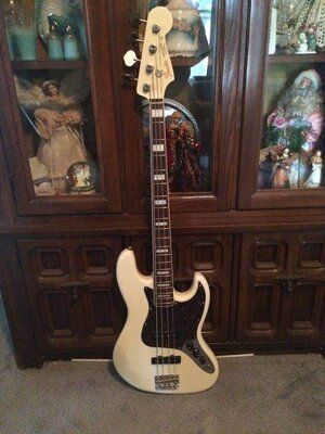 1 OF 12 FENDER JAPAN 1966 REISSUE JAZZ BASS!