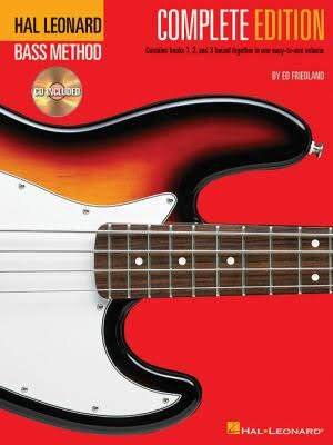 Hal Leonard Bass Method ‑ Complete Edition: Books 1, 2 and 3 w/cd