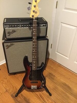 FENDER LIMITED EDITION P/J Mag 7 Bass LIKE NEW