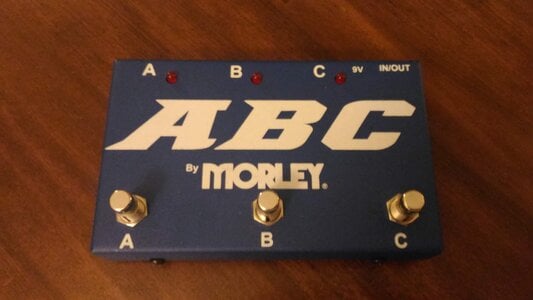 Morley ABC 3-Button Switcher/Combiner Pedal