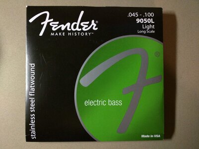 Fender 9050L Stainless Flatwound Strings (new/unopened)