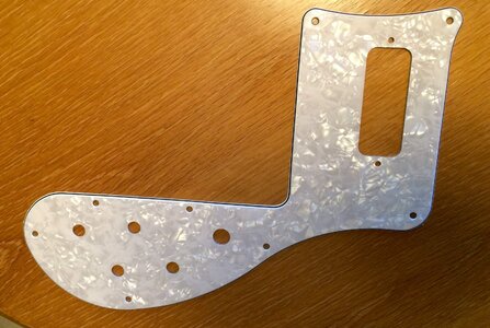 Rickenbacker 4003 pearloid pickguard.