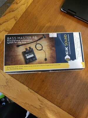 K&K bassmaster rockabilly pickup system