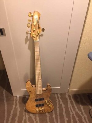 Brand New Bassmods K535 Burl Top