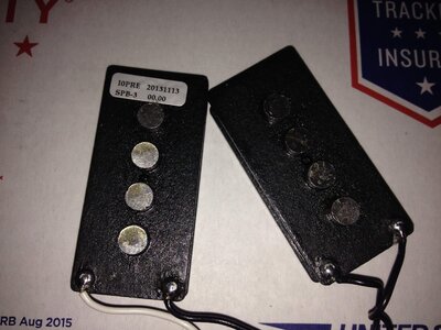 Seymour Duncan SPB-3 P bass PU's