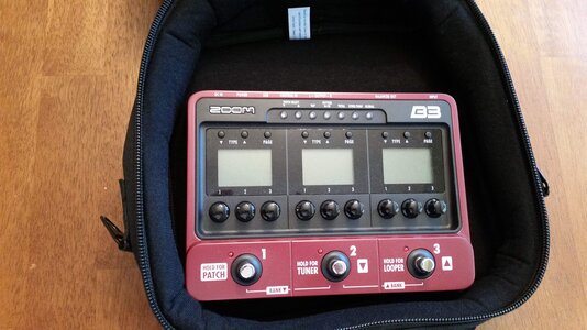 Zoom B3 with Gator Case