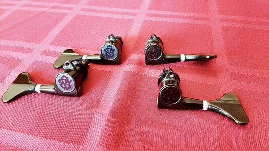 Spector USA Black Tuners Tuning Machines SS