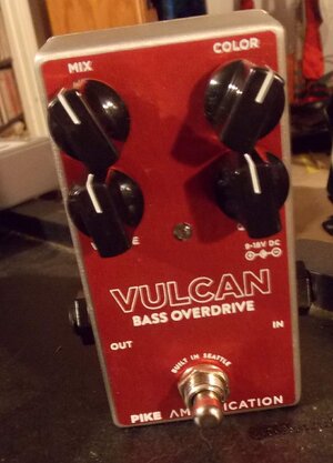 Pike Amplification Vulcan Bass Overdrive #48