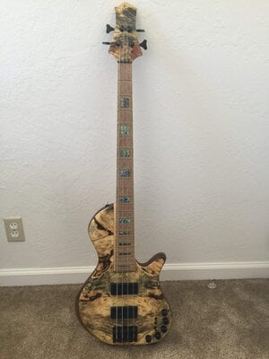 Dave Pushic 4 dp custom buckeye burl