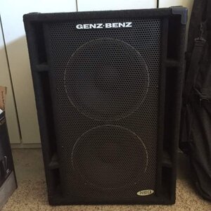 Genz Benz NeoX 212T w/Brand New Drivers