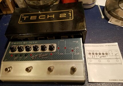 Tech 21 VT Deluxe and TC Corona