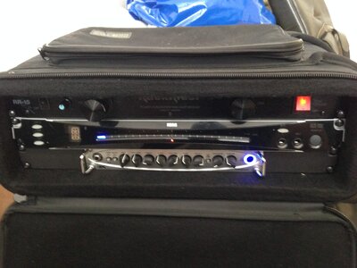 Gk MB500 gig Rig!  $325 shipped conus *rack bag is sold*