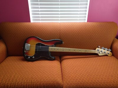 77 aria precise bass, lightly modded