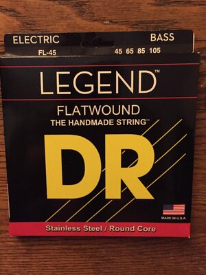 (NIB) DR LEGEND FLATWOUND 45 65 85 105