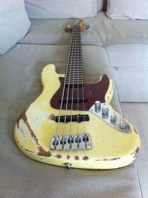 Sandberg Jazz Bass California TT5 Hardcore Aged