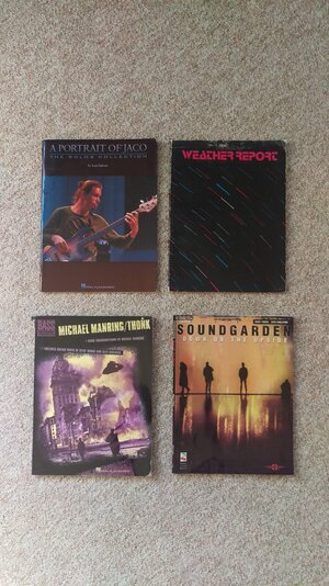 Soundgarden - Down on the Upside Song/Tab book