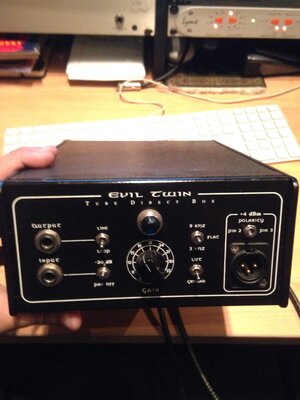 Eclair Evil Twin Tube DI with Mic Pre Module