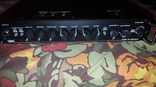 GK MB Fusion 500 w/ Black Rack Ears Included...LOWER PRICE !!!