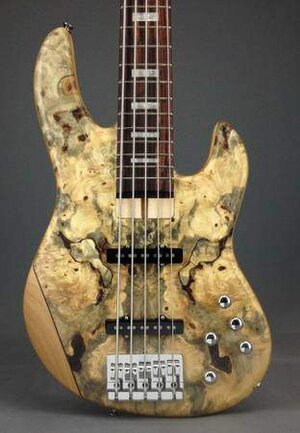 Zon Mosaic Pro 5 String The Most INSANE Burl Top You've Ever Seen