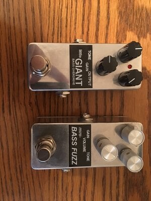 PRICE DROP JohnK Little Giant and Bass Fuzz John Kallas