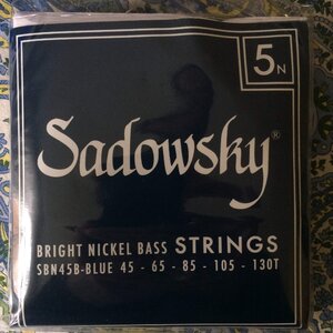 Sadowsky blue label nickel rounds