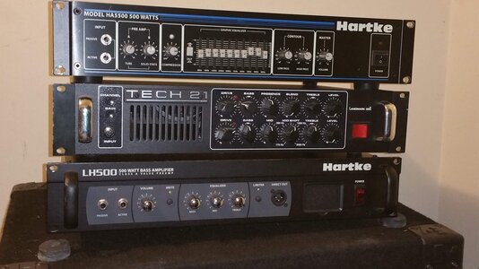 Hartke LH 500,HH 5500,Tech 21 Landmark 300