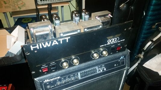 200 watt hiwatt tube power amp