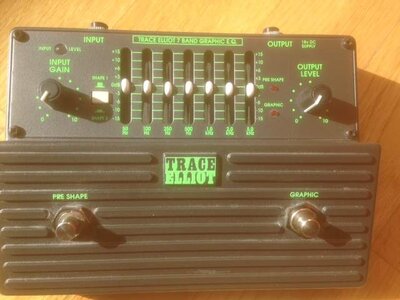 Trace Elliot pre shape EQ pedal