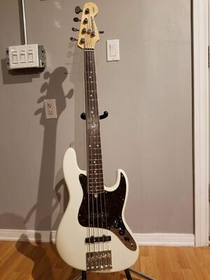 Performance Jazz Bass 5 strings (Olympic White)