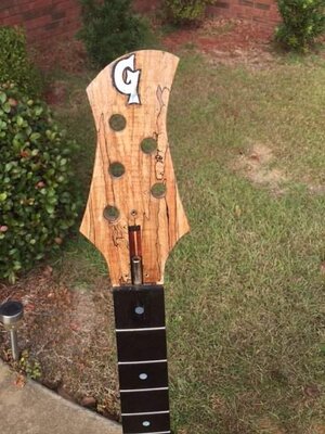 Singlecut 5 String Custom Bass "Unloaded"