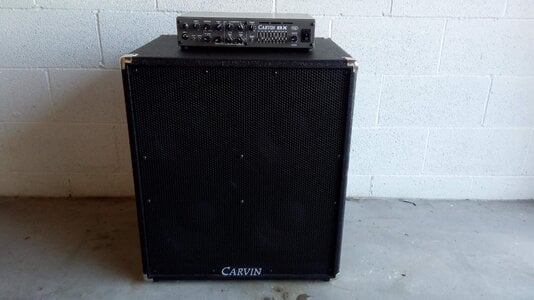 Carvin BX500 Bass Head and BR4.10 Cabinet