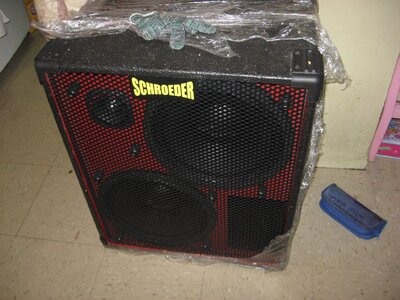 Shroeder 212PL bass cab  for sale $700 neg