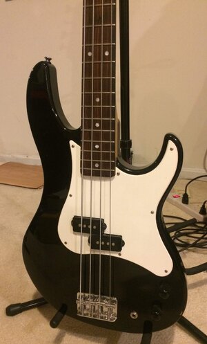 $99 Yamaha Attitude body/BB350 neck w/RW fretboard