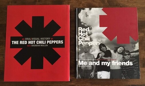 Red Hot Chili Peppers Coffee Table Books (2)