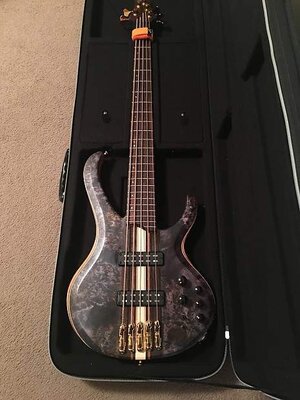 (Last 2 days) Ibanez Premium BTB1605DTF with over $600 in upgrades