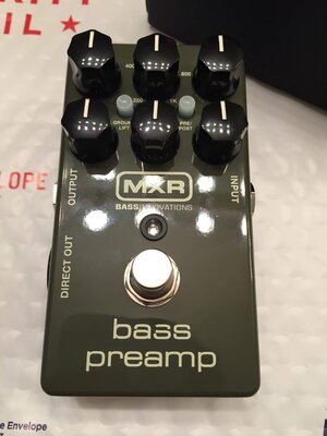 MXR M81 Bass Pre-Amp/DI