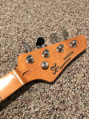 Loaded Sx P Bass Neck