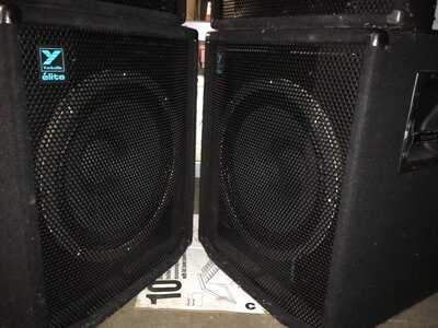 Yorkville PA Speaker Subwoofers with Behringer Crossover