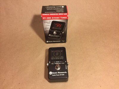 Sonic Research ST-200 Strobe Tuner Pedal