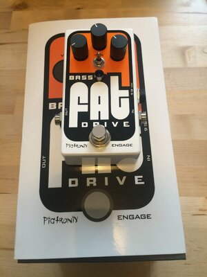 LNIB Pigtronix Bass Fat Drive