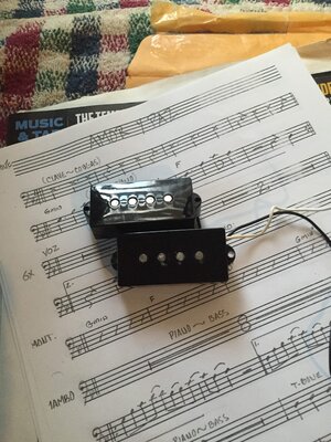 MIM P Bass Pickups