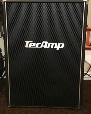 TecAmp M212 Speaker Cabinet - 4 ohms - 600 watts - 44 Lbs.