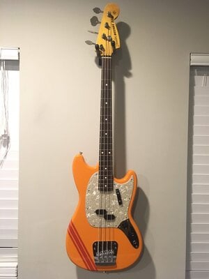 PRICE DROP Fender Japan Mustang Bass MB-SD/CO (CPO) Capri Orange