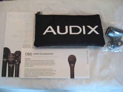 Audix OM5 microphone