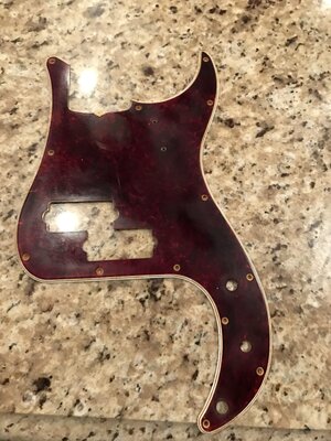 Spitfire tort Precision pickguard