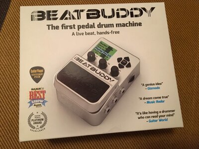 Beat Buddy with Pedal and cable.