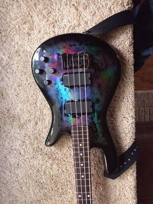 Spector Legend Holoflash w/ aftermarket upgrade!